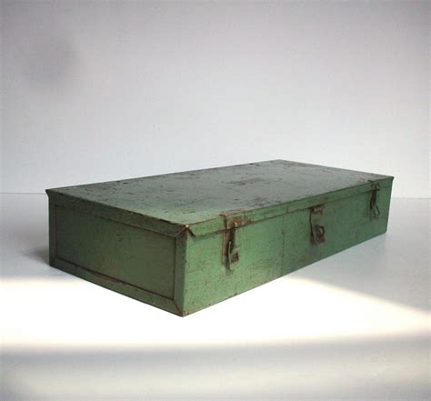 Painted Metal Box 